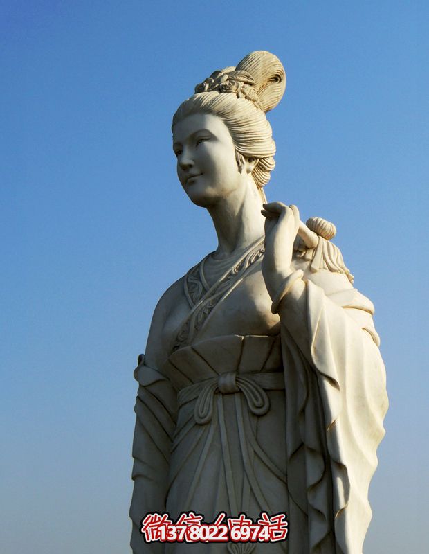 花神传说——古代美女庞苏汉雕像 花神传说——古代美女庞苏汉雕像