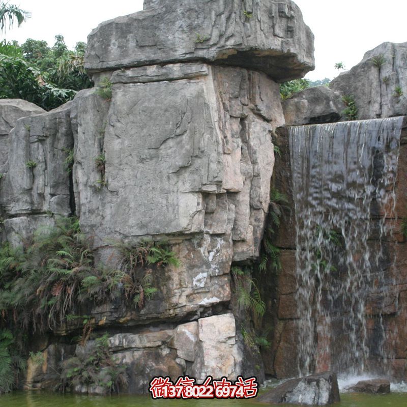 百花争艳，景致美妙——游览石假山景观