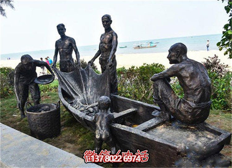 海边收获小品——让你感受渔民景观