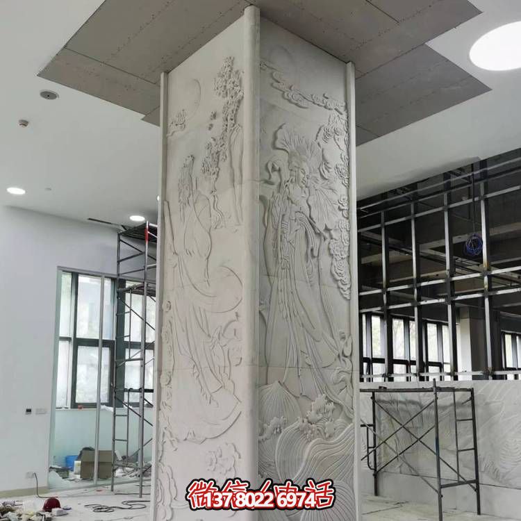 多彩艺术——精美石雕、浮雕、大理石、大理、背景、墙、人物、壁画、影壁、雕塑