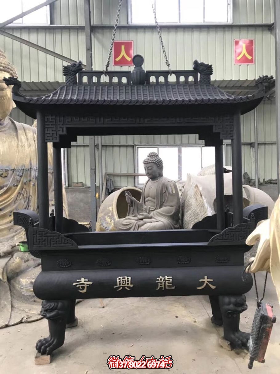 简约宝铸铁浮雕香炉——漫步古朴之美 简约宝铸铁浮雕香炉——漫步古朴之美