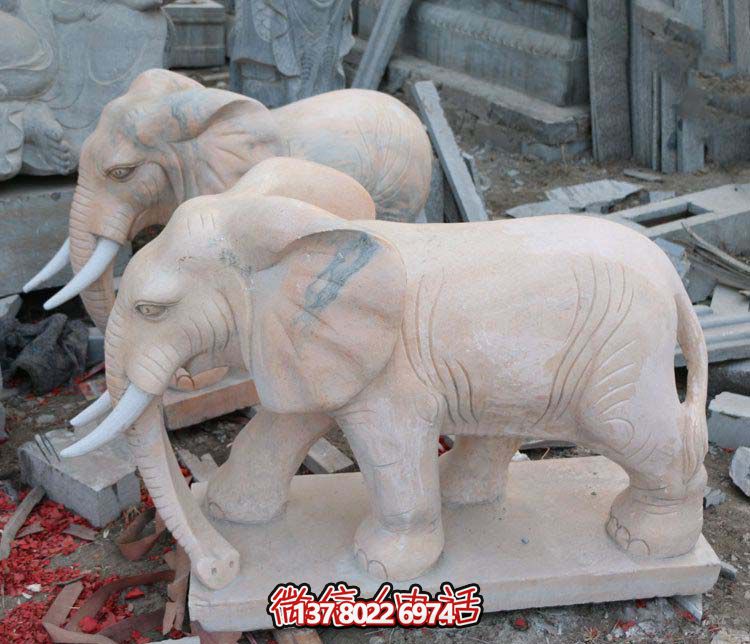 大理石大象石雕给您带来独特的旅游体验