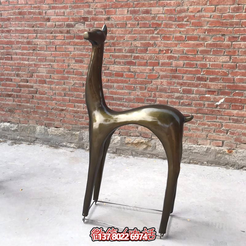 商品名称不锈钢仿铜鹿雕塑户外装饰品 商品名称不锈钢仿铜鹿雕塑户外装饰品