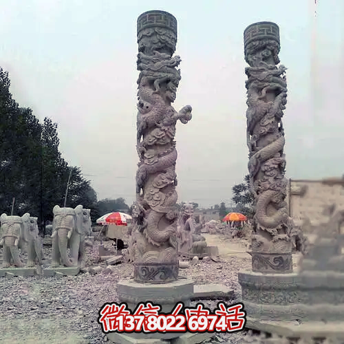 柱石盘龙安全、坚固、节能的柱子