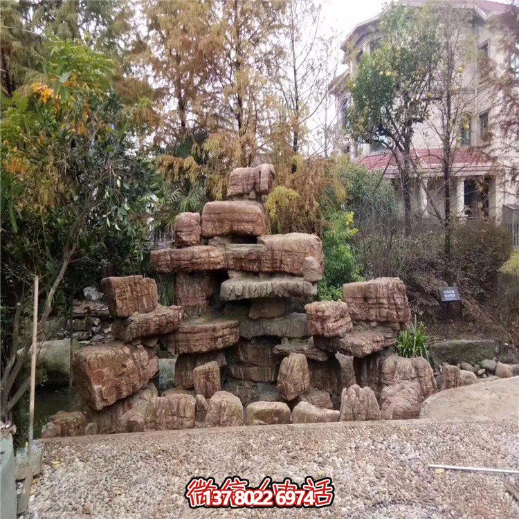 叠石假山，让你家中有一座自然美景