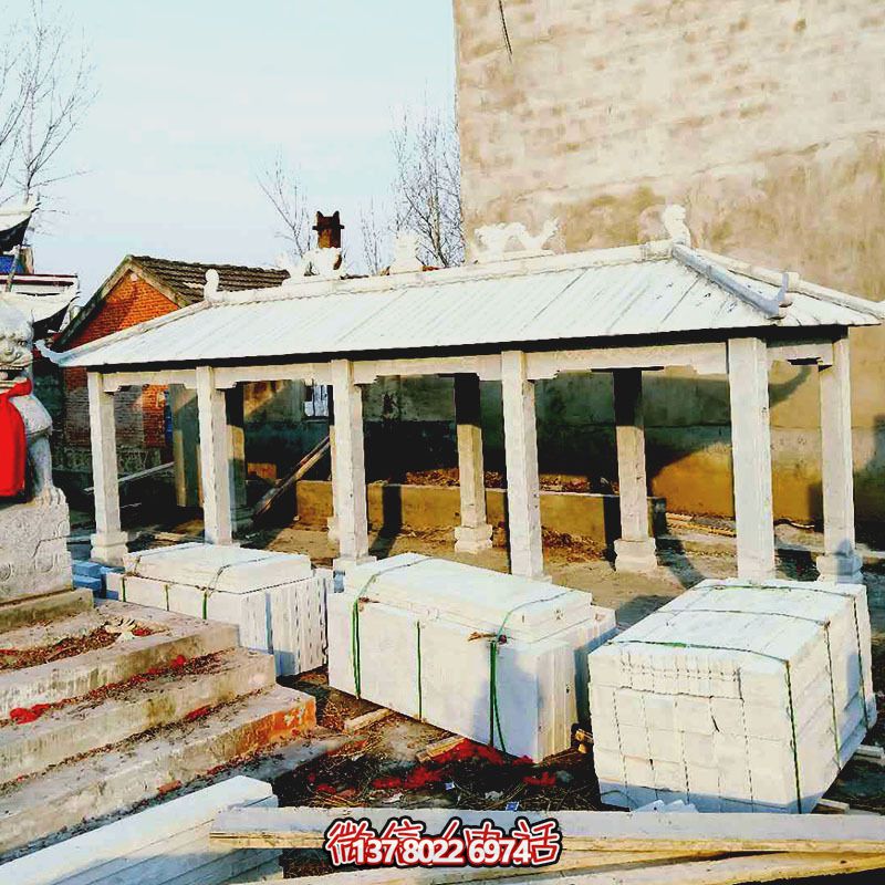 古典青石仿古建长廊凉亭 古典青石仿古建长廊凉亭