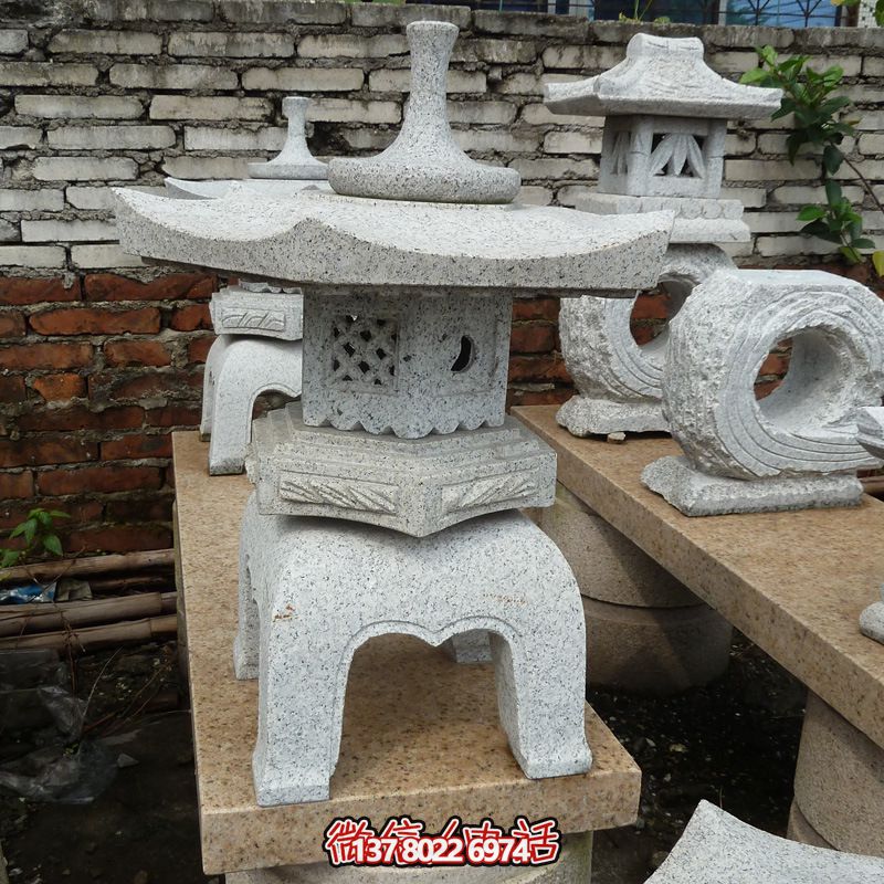 几何艺术设计景观石灯笼 几何艺术设计景观石灯笼
