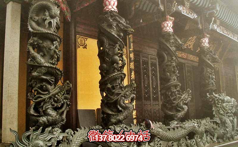 青铜雕刻龙纹仿古寺庙大殿门前装饰 青铜雕刻龙纹仿古寺庙大殿门前装饰