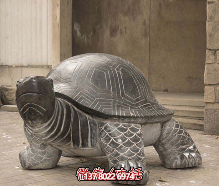 不锈钢仿真乌龟雕塑，装点精美庭院户外环境