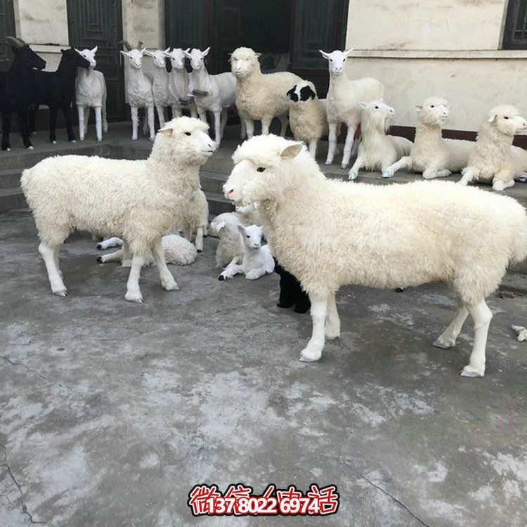 精美仿真动物装饰雕塑，美化景区游乐场