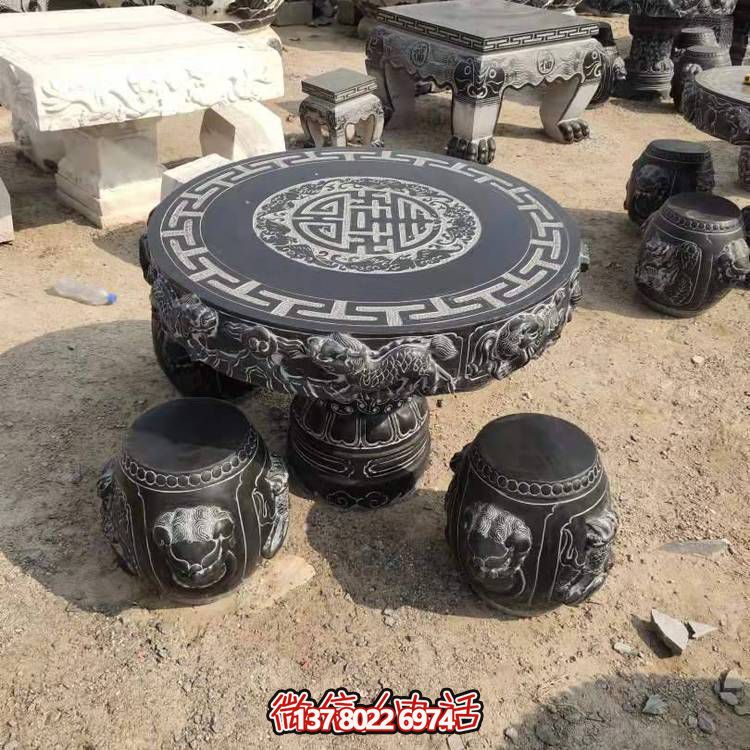 精美大理石石雕户外园林景观装饰品