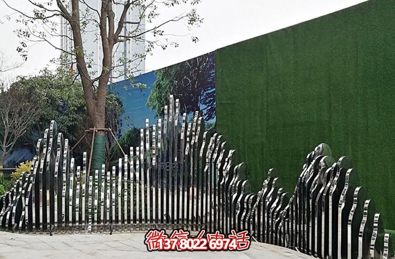 高端不锈钢镜面抛光假山雕塑 高端不锈钢镜面抛光假山雕塑
