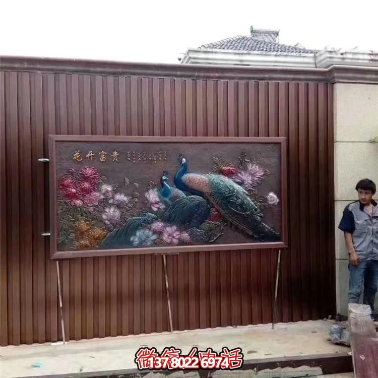 中式风格装饰壁画，让您的家园更加富贵
