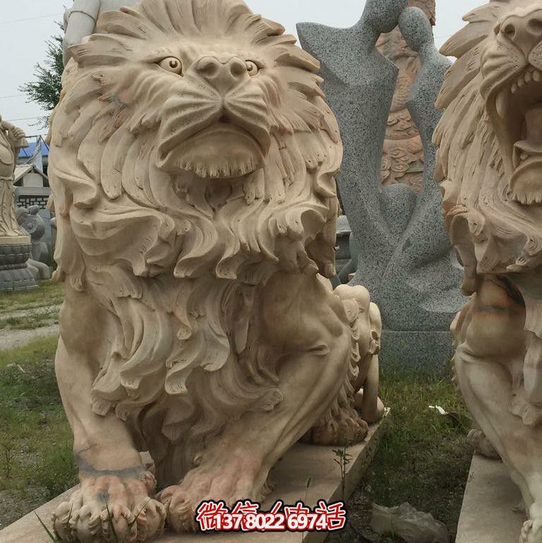 大型石雕狮子雕塑 大型石雕狮子雕塑