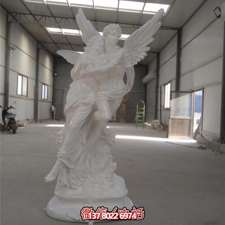 西方爱神玻璃钢雕塑