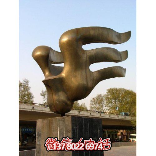 大型不锈钢景观雕塑，创意点亮户外广场、园林和景区