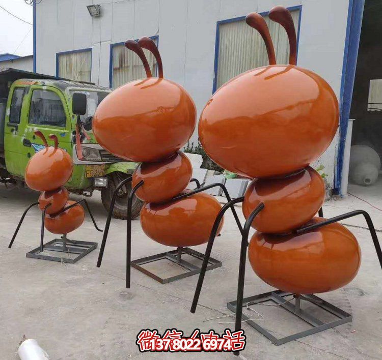 玻璃钢户外抽象摆件