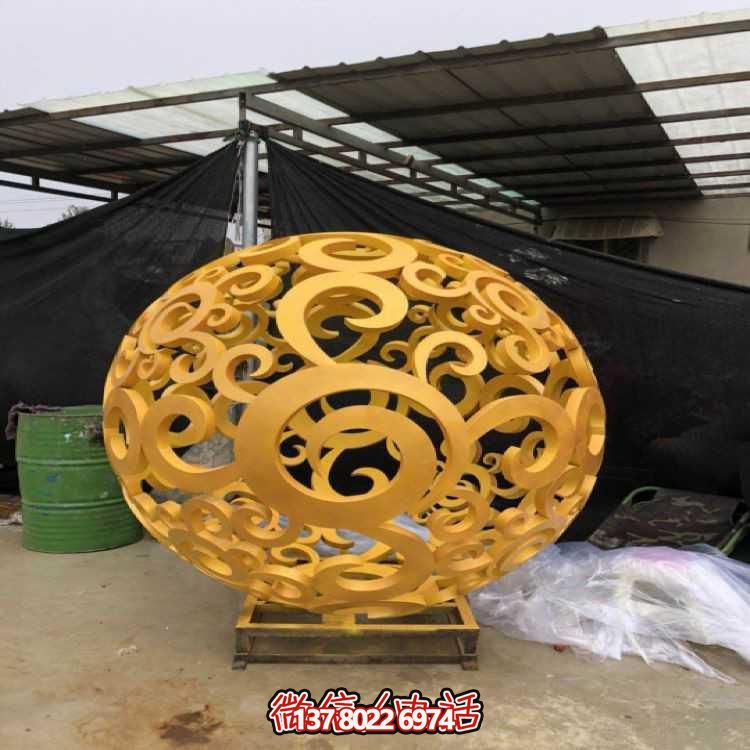 创意城市景观不锈钢雕塑款
