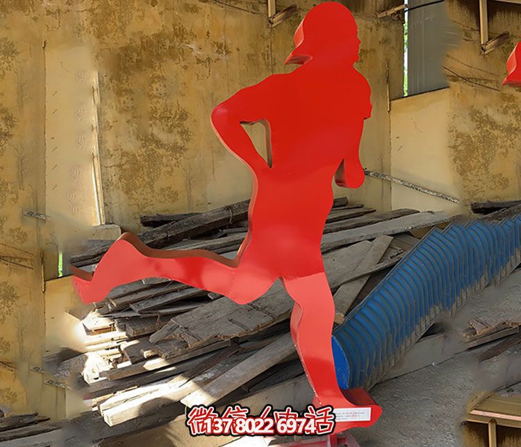 不锈钢雕塑装置，让你的操场更具标识性