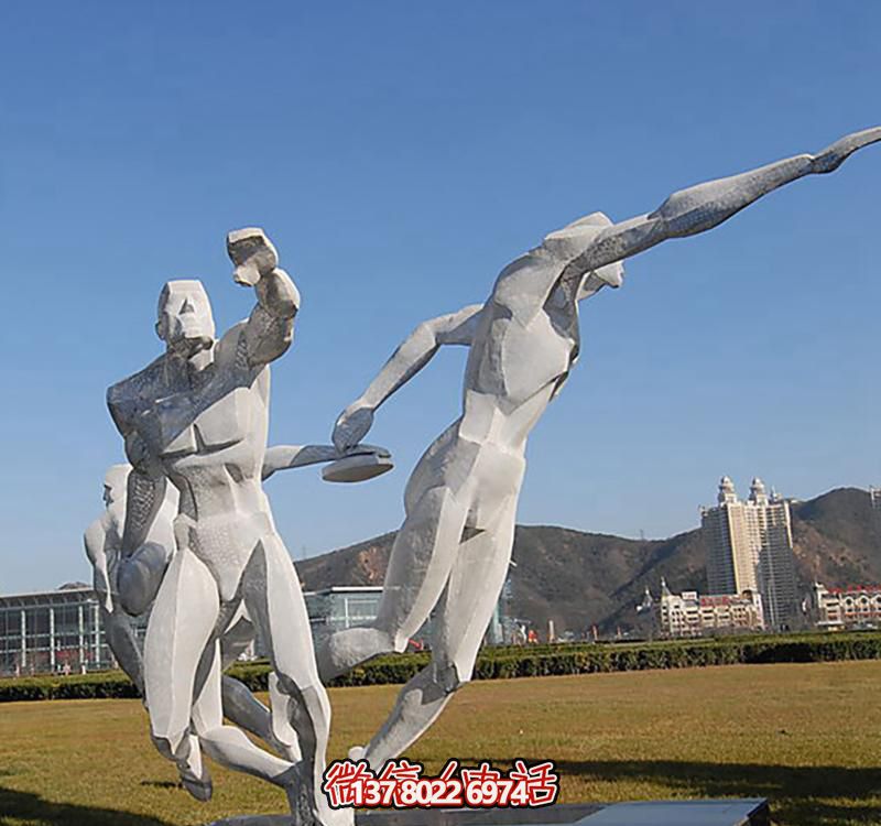 不锈钢雕塑让滑冰者拥有更多运动主题 不锈钢雕塑让滑冰者拥有更多运动主题