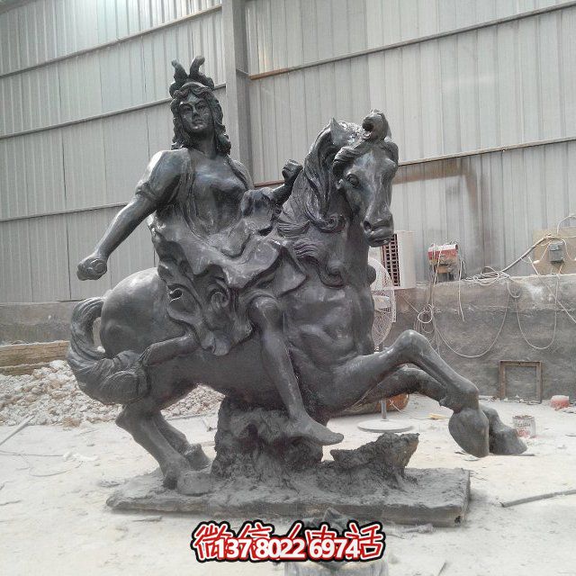 西方风格玻璃钢雕塑，打造精美景观