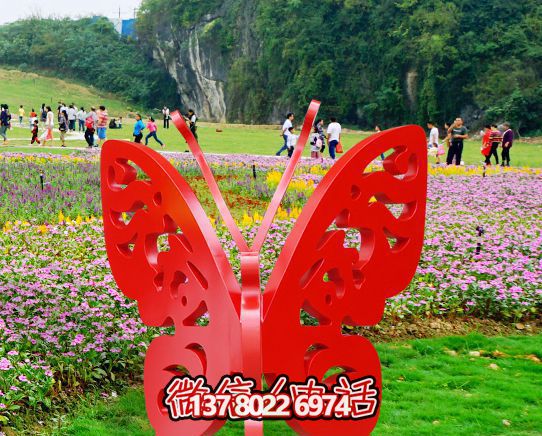 玻璃钢校园雕塑抽象蝴蝶 玻璃钢校园雕塑抽象蝴蝶