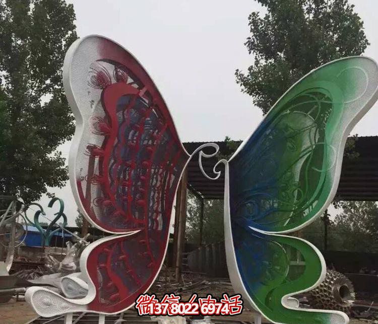玻璃钢海边蝴蝶雕塑——将艺术与创意完美结合 玻璃钢海边蝴蝶雕塑——将艺术与创意完美结合