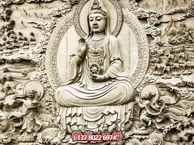石雕观音释放灵气增添景区魅力 石雕观音释放灵气增添景区魅力