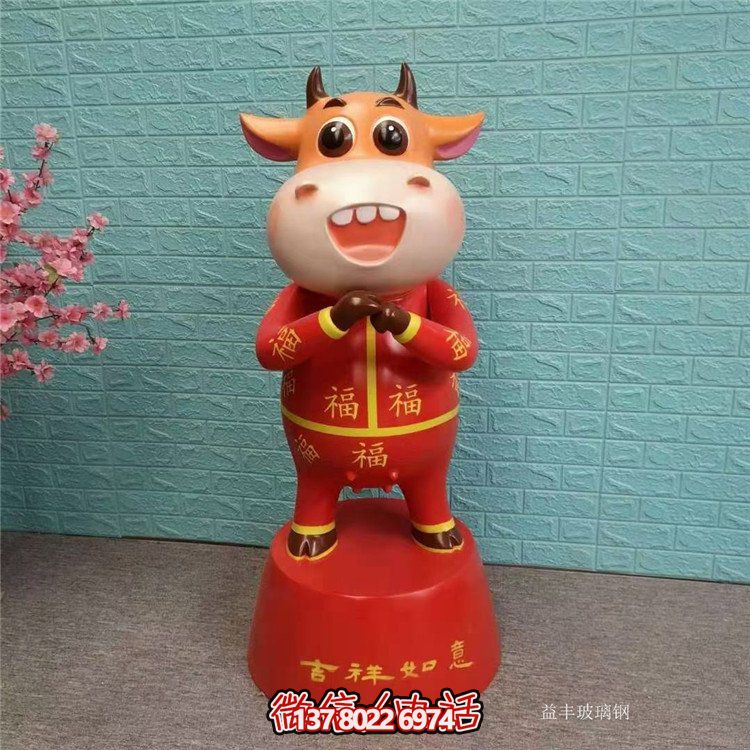 玻璃钢制商场装饰摆件