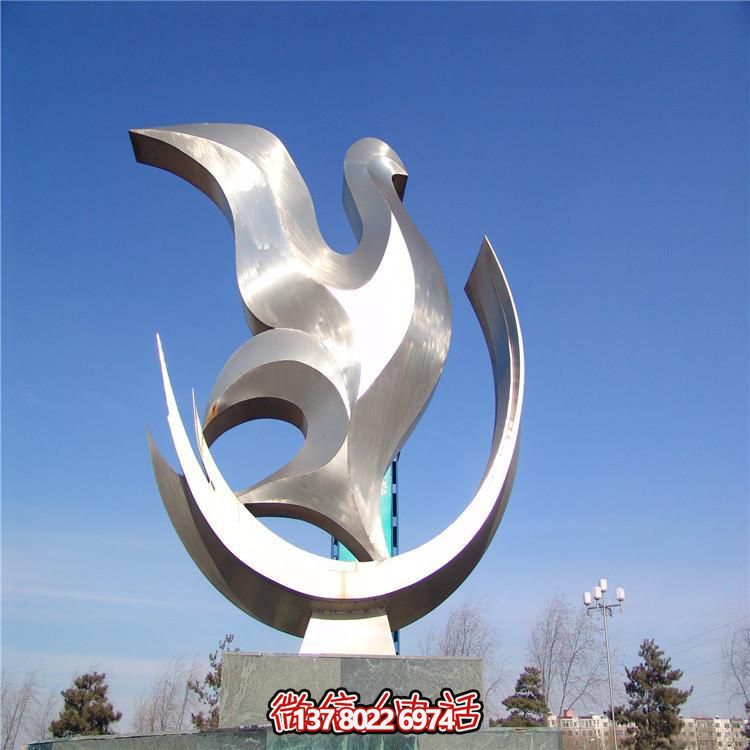 不锈钢抽象景观雕塑摆件