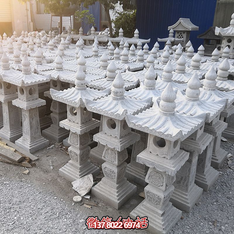 绚丽多彩的青石景观灯笼 绚丽多彩的青石景观灯笼