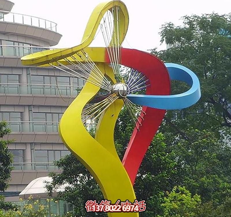 不锈钢大型风车雕塑 不锈钢大型风车雕塑