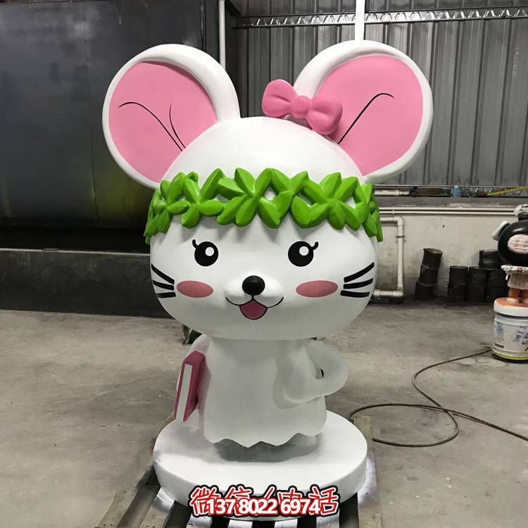 玻璃钢制动物景观摆件，专为幼儿园儿童打造