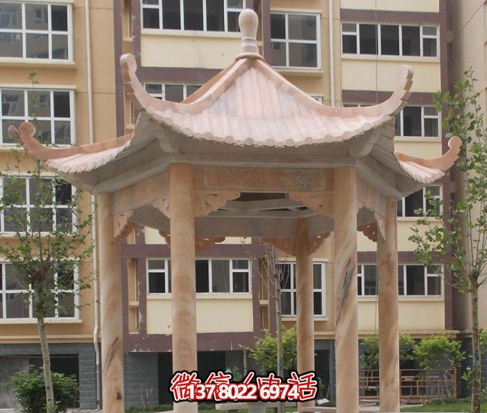 红晚霞休闲凉亭座椅 红晚霞休闲凉亭座椅