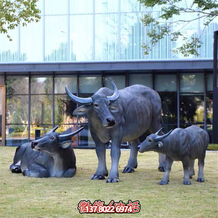 仿真动物景观农场玻璃钢园林牛