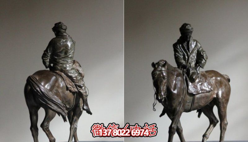 少数民族公园玻璃钢雕塑骑马装饰 少数民族公园玻璃钢雕塑骑马装饰