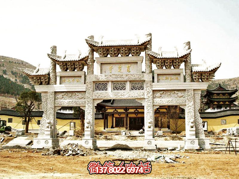 仿古斗拱牌坊，装点您的景区、寺院门前