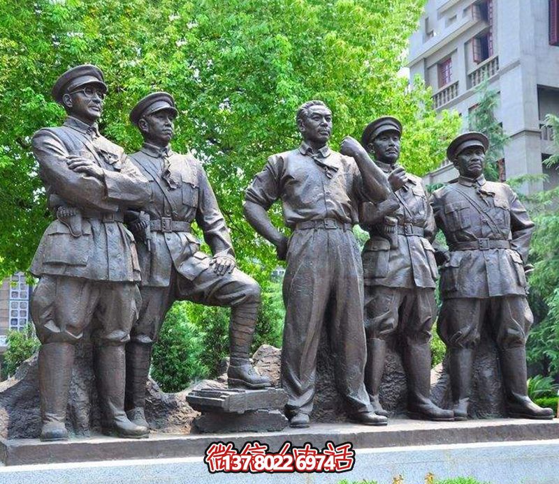 景区世界伟人铜雕十大元帅雕塑 景区世界伟人铜雕十大元帅雕塑