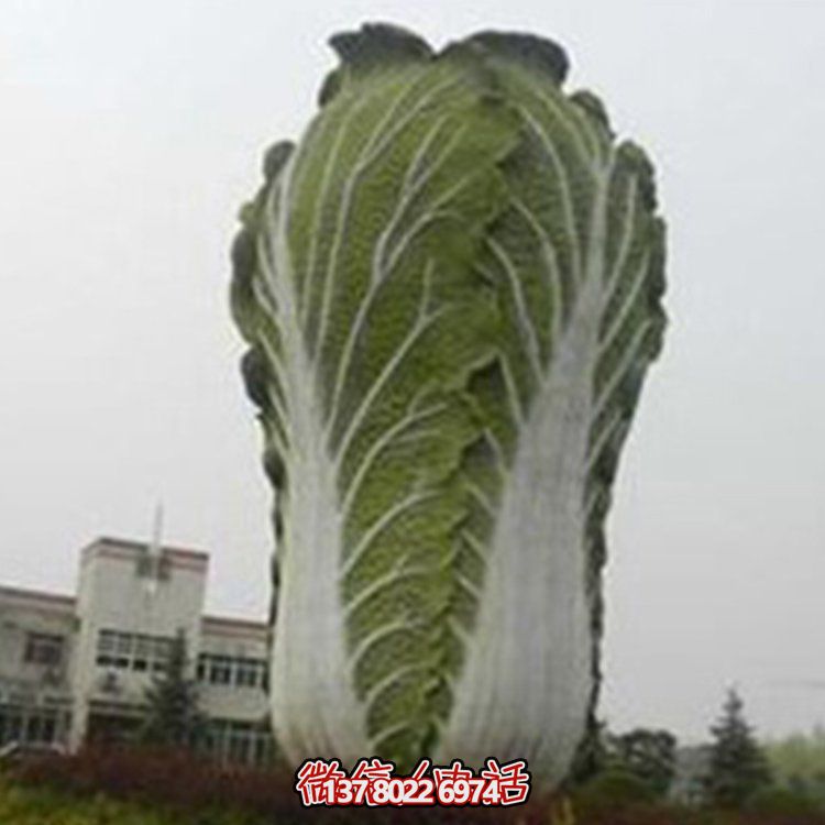 农场大型玻璃钢仿真蔬菜大白菜