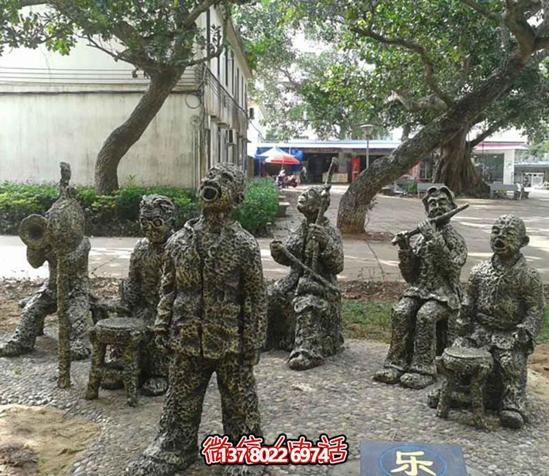 抽象人物唱歌公园景观铜雕唱雕塑 抽象人物唱歌公园景观铜雕唱雕塑