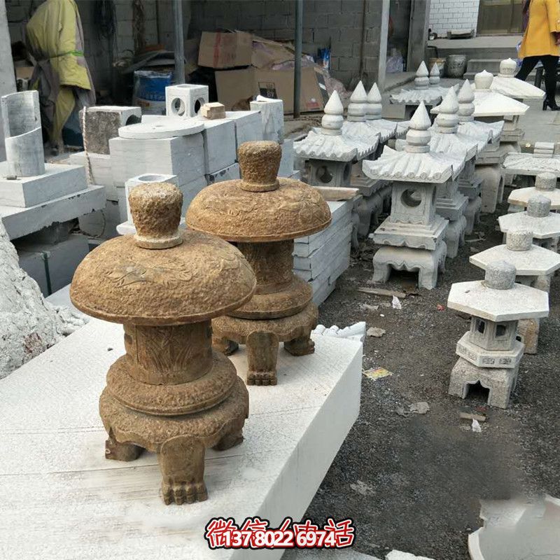 园林仿古照明石灯笼雕塑