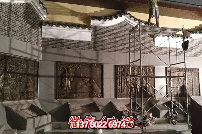 二十四孝系列室内装饰浮雕壁画 二十四孝系列室内装饰浮雕壁画