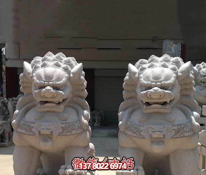庭院寺庙创意狮子雕塑汉白玉石雕狮子雕塑 庭院寺庙创意狮子雕塑汉白玉石雕狮子雕塑