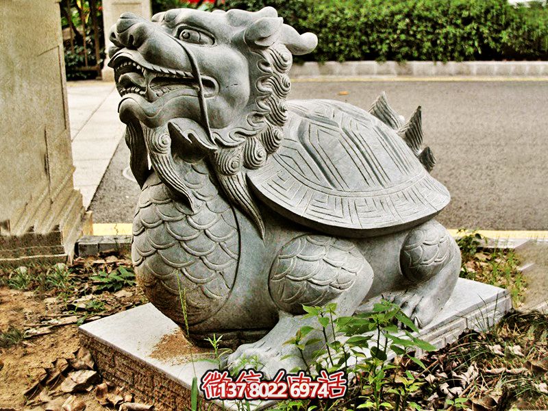 龙龟雕塑景区创意大理石石雕龙龟雕塑 龙龟雕塑景区创意大理石石雕龙龟雕塑