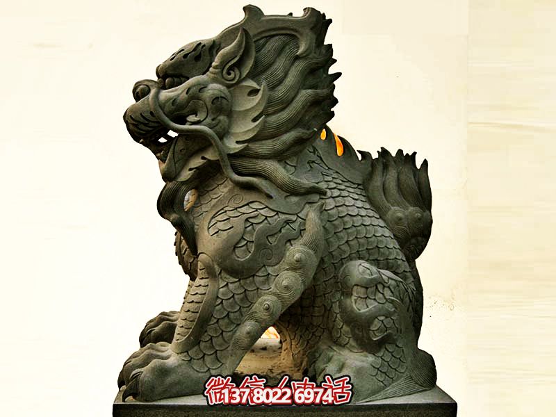 庭院故宫门口大型神兽石雕辟邪貔貅雕塑 庭院故宫门口大型神兽石雕辟邪貔貅雕塑