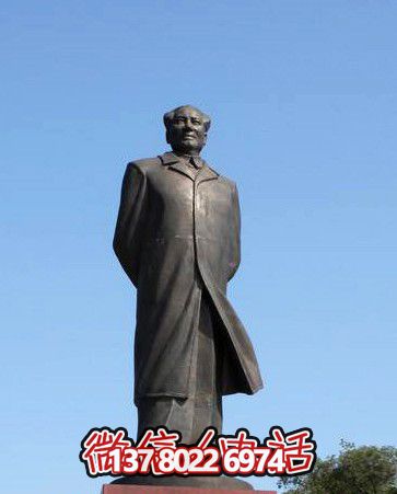 校园伟人铜雕毛主席毛泽东雕塑 校园伟人铜雕毛主席毛泽东雕塑