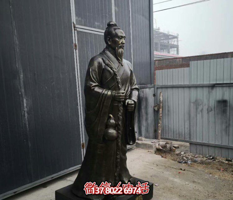 扁鹊人物古代名医铜雕景观摆件扁鹊雕塑 扁鹊人物古代名医铜雕景观摆件扁鹊雕塑
