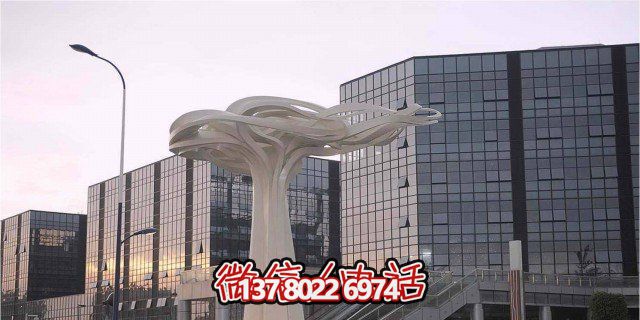 城市创意不锈钢半空中的云朵雕塑 城市创意不锈钢半空中的云朵雕塑