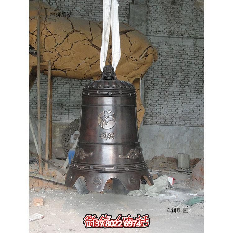 寺庙铜铸造1.5米佛教挂钟摆件