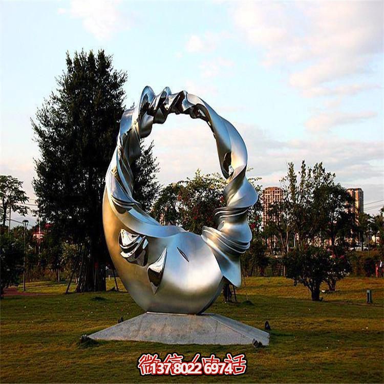 户外广场抽象园林景观圆环摆件